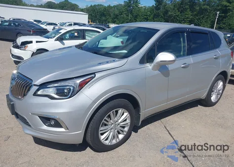 2017 Buick Envision Preferred from USA, damaged, VIN LRBFXASA6HD110989
